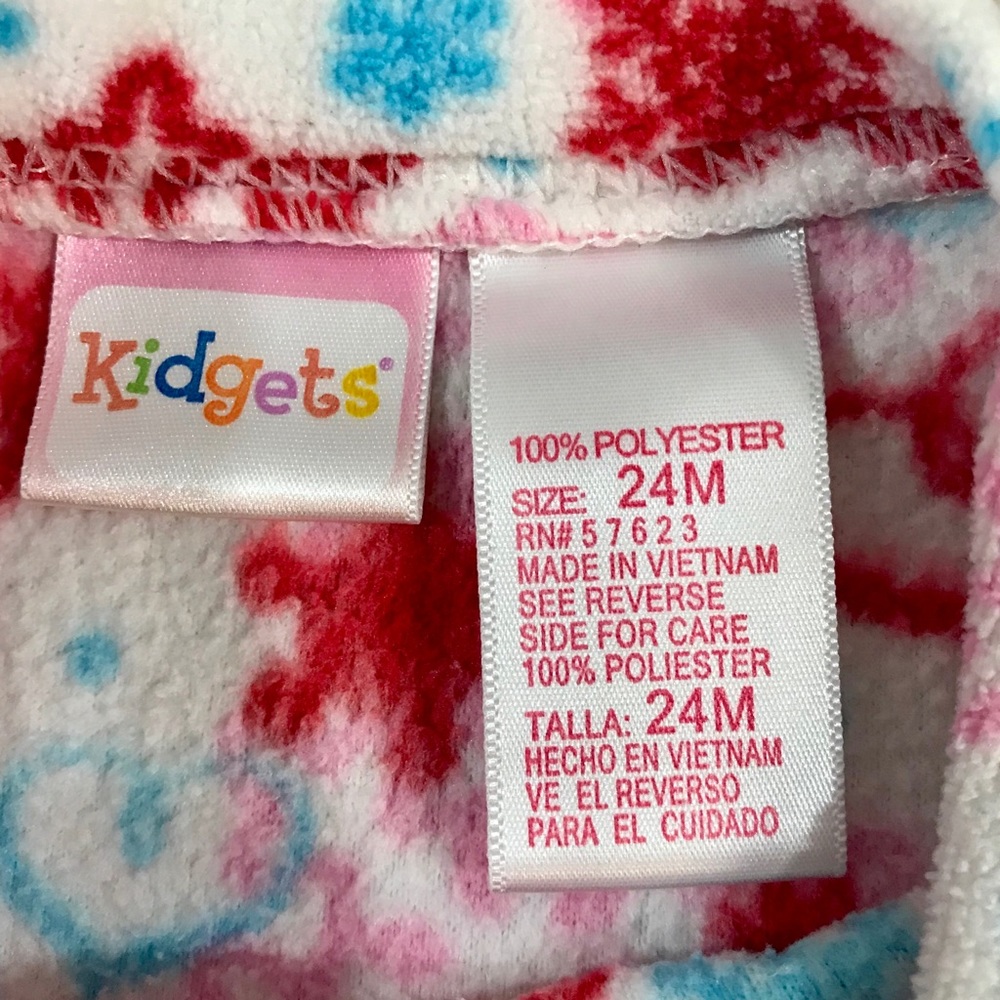 Kidgets Snowflakes and Flowers Pullover - Size 2T - Picture 4 of 6